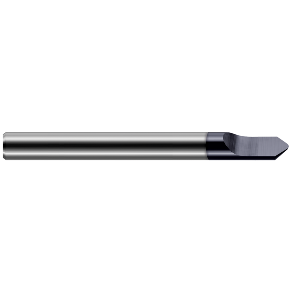 Harvey Tool Engraving Cutter - Tip Radius, 0.2500", Length of Cut: 0.1230" 48430-C3